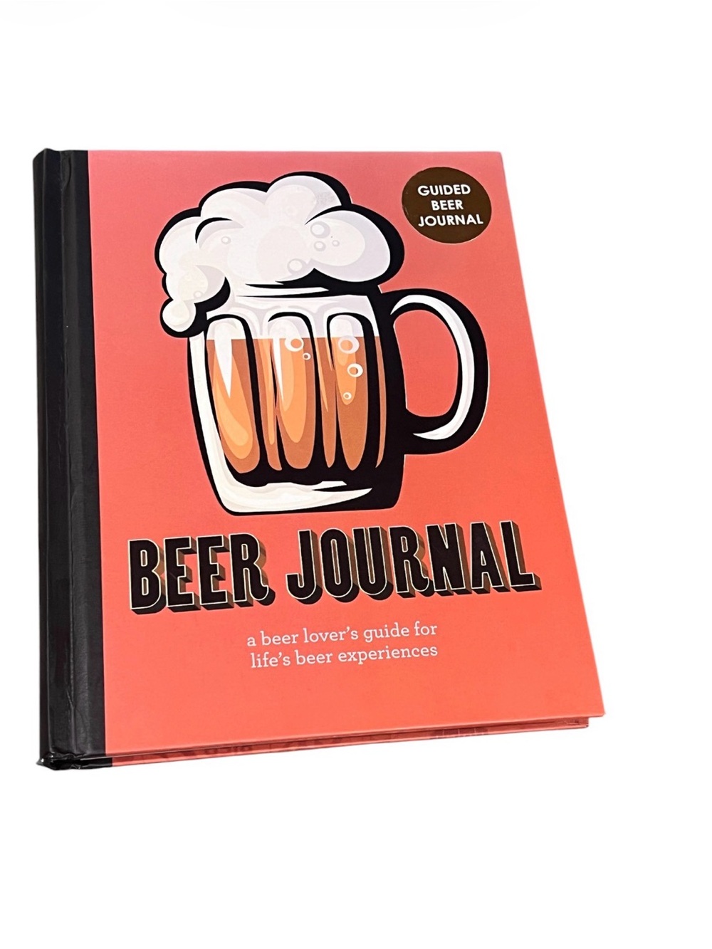 Guided Beer Journal — Pink Beer Tasting Notebook
